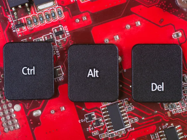 CTRL+ALT+DEL